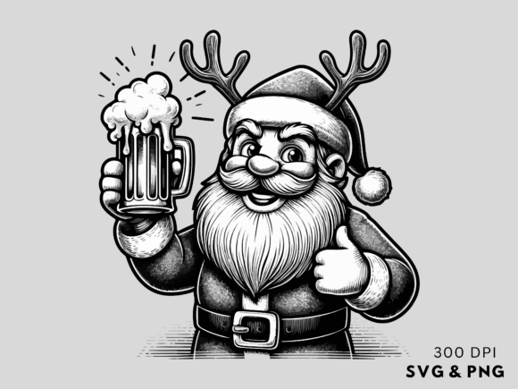 A Designer's Take on That Funny Santa Clipart for Embroidery