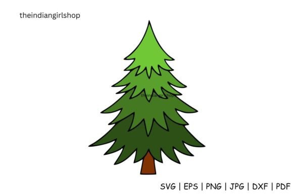 A Designer’s Take on This Christmas Tree Illustration
