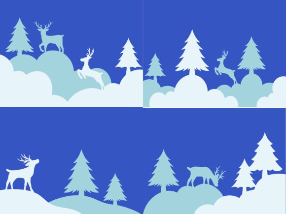 Crafting Review: Christmas Snow Tree Background Graphic
