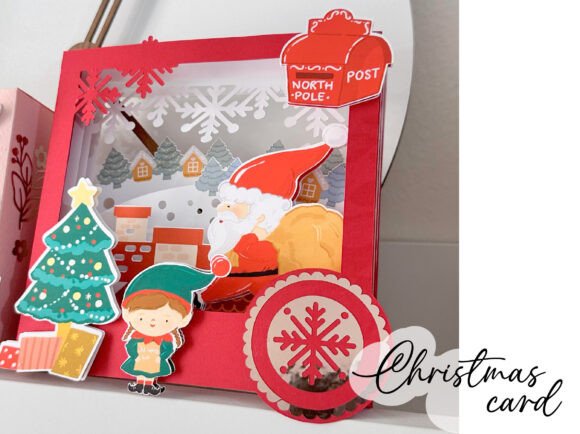 Enhancing Holiday Content with a Shadow Box Card Graphic