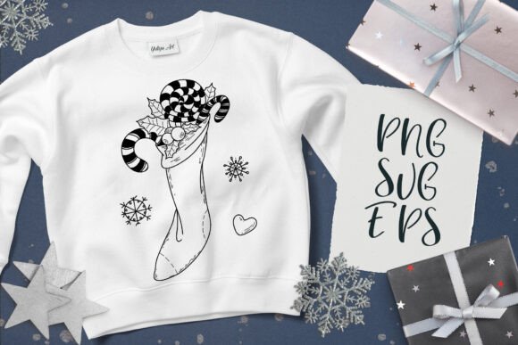 Evaluating Christmas Stocking Graphics for Modern Publishers