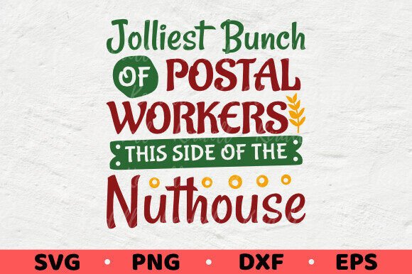 Jolliest Bunch Postal Workers: A Festive Graphics and Illustrations Review