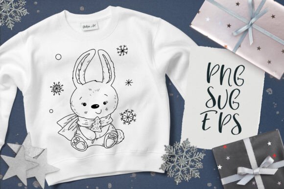 Judging the Christmas Bunny Graphics for Real Client Work